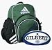 MYRTLE COPA EDGE BACKPACK & GILBERT RUGBY BALL- 18" x 10" x 18"