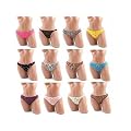 Sexy Strings Tanga Slips Underwear Dessous 1 x 12 Paar