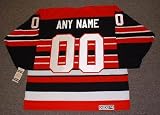 CHICAGO BLACKHAWKS 1940's CCM Vintage Throwback Away NHL Hockey Jersey Customized with Any Name & Number(s)