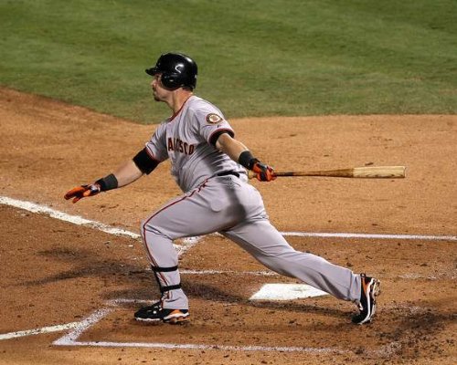 Aaron Rowand, San Francisco Giants, World Series Game 5, 11/1/2010