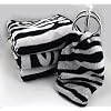 Zebra Skin Black & White Bath Towel