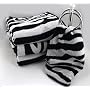 Zebra Skin Black & White Bath Towel