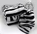 Zebra Skin Black & White Towel Ensemble