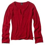 prAna Women's Bibbi Sweater,Crimson,Large