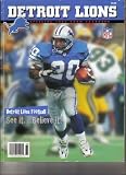 Detroit Lions 1998 Official Team Yearbook