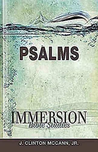 Immersion Bible Studies: Psalms