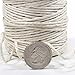 Kel-Toy Notions - in Network Jute Rope 3 Ply 75yd/Spool-Ivory