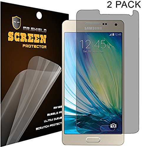 Mr Shield For Samsung Galaxy A5 Privacy [Anti Spy] Screen Protector [2-PACK] with Lifetime Replacement Warranty