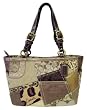 CLEARANCE SALE! AUTHENTIC COACH TONAL PATCHWORK GALLERY TOTE BAG PURSE 12902