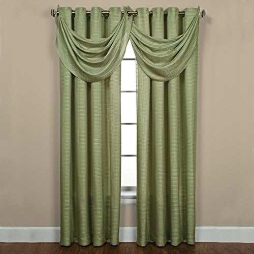 Metro Shop Sutton Grommet Celery Waterfall Valance