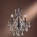 Minka Lavery Mini Chandeliers 3122-301 Mini 3-LT 180w (18"H x 13"W) Chandelier in Castlewood Walnut