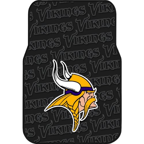 Northwest Minnesota Vikings Front Floor Car Mat - Set of 2
