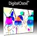 DigitalOase Lifestyle Deluxe Einladungskarten 4 Karten 14 x 10 cm DIN A6 2-seitig bedruckt - Vorne Glanzdruck MIT IHRER WUNSCHZAHL - Rückseite Transparentdruck und beschriftbar - Karten für viele Anlässe - Geburtstag - Edle Kunstdrucke - Hochzeitseinladun