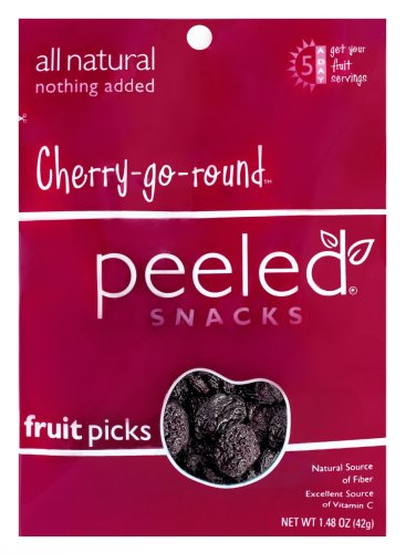 Peeled Snacks Cherry-Go-Round, 1.48 oz Bags (Pack of 10)