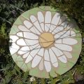 Garden Mosaic Stepping Stone Kit - Daisy
