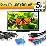 Brand New Sony Bravia KDL-40EX500 Series HDTV 1080p LCD HDTV With "Complime ....