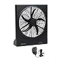O2Cool 1078 Indoor/Outdoor Battery/AC-Powered 10-Inch Portable Fan