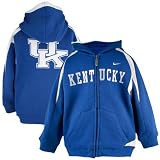 Nike Kentucky Wildcats Royal Blue Youth Pass Rush Full Zip Hoody Sweatshirt