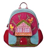 Room Seven Girl's Small Backpack Treehouse. Measures 11