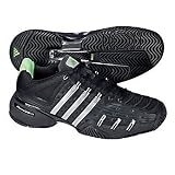 Youth Adidas Barricade V - Black/Metallic Silver/Macaw