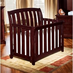 Westwood Design Brookline Convertible Crib with Toddler rail, Chocolate Mist by Westwood Design