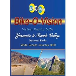 Bike-O-Vision Cycling Journey- Yosemite & Death Valley National Parks (WS #20) [Blu-ray]