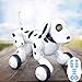 NATAMO Cuddly Interactive Remote Control Electronic Robot Pet Dog Puppy - Go Forward/Backward, Turn Left/Right, Sing, Dance, Crawl, Show, Study, Coquetry