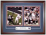 The Play 2 the New York Giants Eli Manning & Mario Manningham Super Bowl XlVI Framed 8x10 Photograph Collage