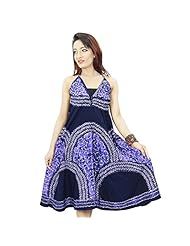 General Print Summer Full Length Embroidered Rayon  Dress