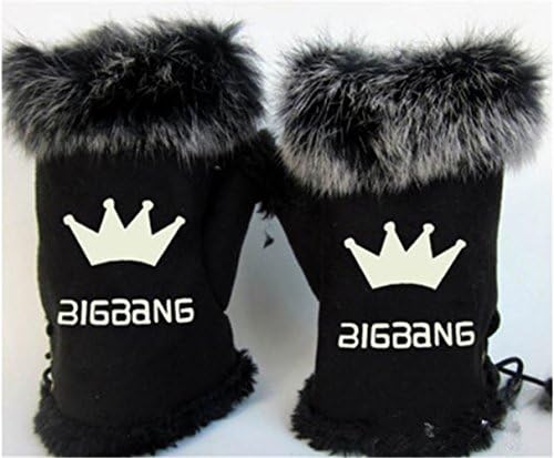 KPOP Bigbang Gloves GD G-Dragon TOP Seungri Taeyang Daesung (Bigbang black)