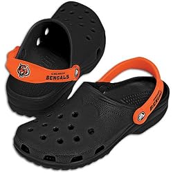Bengals Crocs Men's NFL Beach