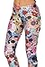 RedExtend Women's Fashion Digital Print Rock Skeleton Bone Skull Tight Stretch Leggings Tights