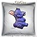 Sports : JibKiss Kissen mit lustigen Elefeant - happy elephant