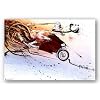 Hunter S. Thompson on Ducati Motorcycle by Ralph Steadman Art Print Poster