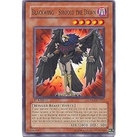 YuGiOh 5D's Crimson Crisis Single Card Blackwing - Sirocco the Dawn CRMS-EN010 Common