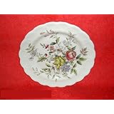 Booths Flowerpiece #A8064 Salad Plates by 