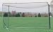 Official size 7'H X 12'W X 4'D, fully collapsible practice field hockey goal. This portable field hockey goal allows for easy set up outdoors. Features: Constructed of 1-5/16 in. galvanized steel tubing, Folds flat for quick storage, Collapses completely for transport, Includes net. 67 lbs. - Ships Freight.