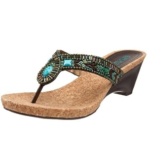 Buy Kenneth Cole REACTION Ladies Stepping Zone Dress Thong Wedge