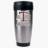 Texas A & M Aggies 16 oz. Stainless Steel Travel Tumbler