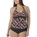 Merona&reg; Plus Dot Halter - Red/Brown