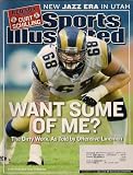KYLE TURLEY ST. LOUIS RAMS SPORTS ILLUSTRATED JANUARY 2003!