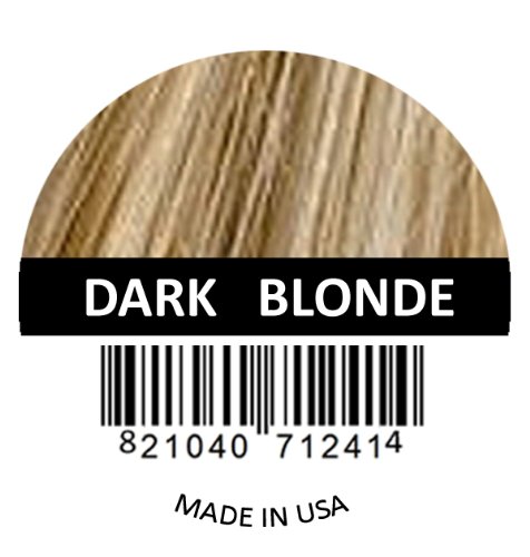 Hair Fibers by Samson Best Hair Loss Concealer Building Fibers Containers & Refills for all brand names Made in USA (Dark Blonde Combo-Saver)