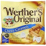Werther's Original Chewy Caramels, 5.5-Ounce Bags (Pack of 12)