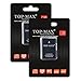 TOP-MAX 2 Pack EN-EL14 EN-EL14a Battery + LCD Charger for Nikon Coolpix P7800 P7700 P7100 P7000 Nikon Df Nikon D5600 D5500 D5300 D5200 D5100 D3400 D3300 D3200 D3100