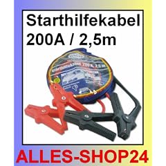 �berbr�ckungskabel Starthilfekabel 12V 200A 2,5m