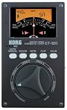 Korg GT-120 Needle VU Chromatic Guitar and Bass Tuner