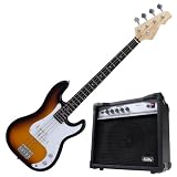 Produkt-Bild: Rocktile Punsher E-Bass (Sunburst), Set inkl. Soundking Bass-Amp