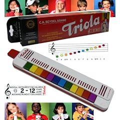 Triola 12 - Blasinstrument f�r Kinder ab 2 Jahren mit 12 farbigen Tasten - besonders geeignet zur einfachen Einf�hrung in die musikalische Fr�herziehung