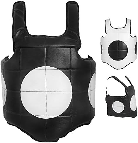 Boxing Martial Arts Chest Body Protector Guard MMA Muay Thai Armour Kickboxing (Medium)