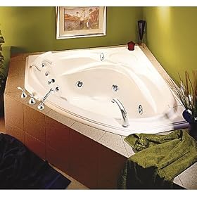 Maax Infiniti Corner Bathtub White 100055 000 W